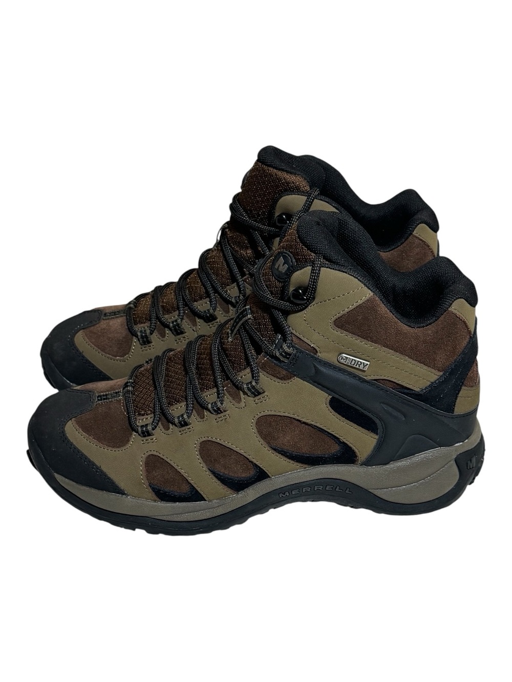 Merrell Reflex 3 Mid Waterproof Hiking Boots Men's Size 8.5 J77273 Brown